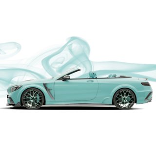 MNSR Carbon Bodykit (für S63 Cabrio 2017-2020, Forged Carbon) Foto 3