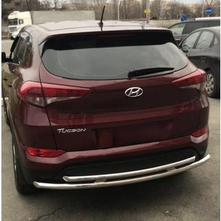 Heckschutzbügel AK002-2 (Edelstahl) Hyundai Tucson TL 2016-2021