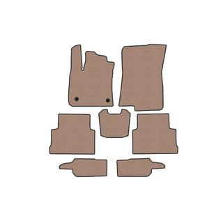 Gummimatten Carsuit (3 Reihen, Beige) Foto 1