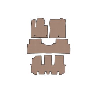 Gummimatten Carsuit (3 Reihen, Beige) Hyundai Santa Fe 4 2018-2023 Foto 1