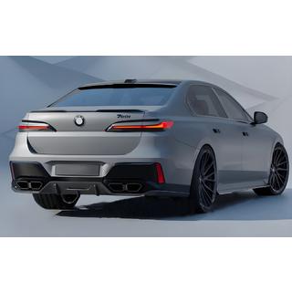 Heckdiffusor mit Endrohren (für M760, M-Sport und i7 M70) Foto 2