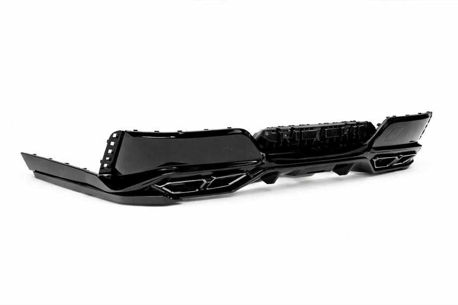 BMW 7 Series G70/G71 2022- Heckdiffusor mit Endrohren (für M760, M-Sport und i7 M70) Foto 5