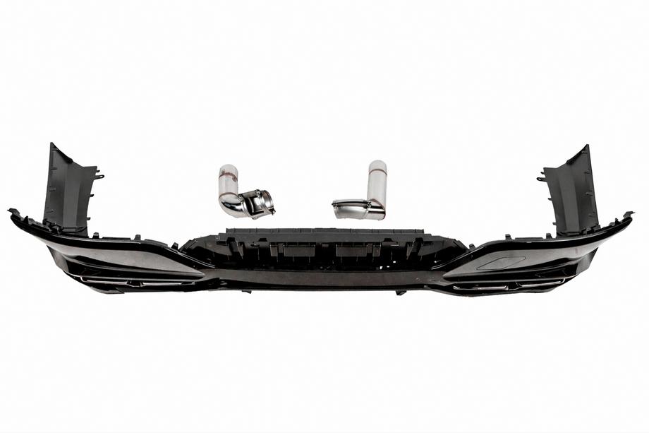 BMW 7 Series G70/G71 2022- Heckdiffusor mit Endrohren (für M760, M-Sport und i7 M70) Foto 6