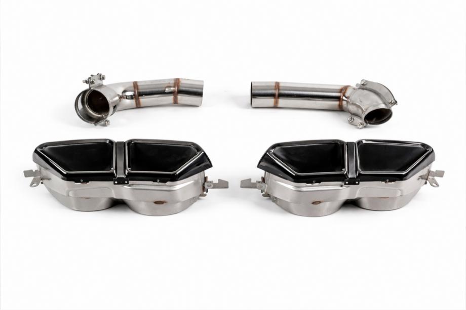 BMW 7 Series G70/G71 2022- Heckdiffusor mit Endrohren (für M760, M-Sport und i7 M70) Foto 11