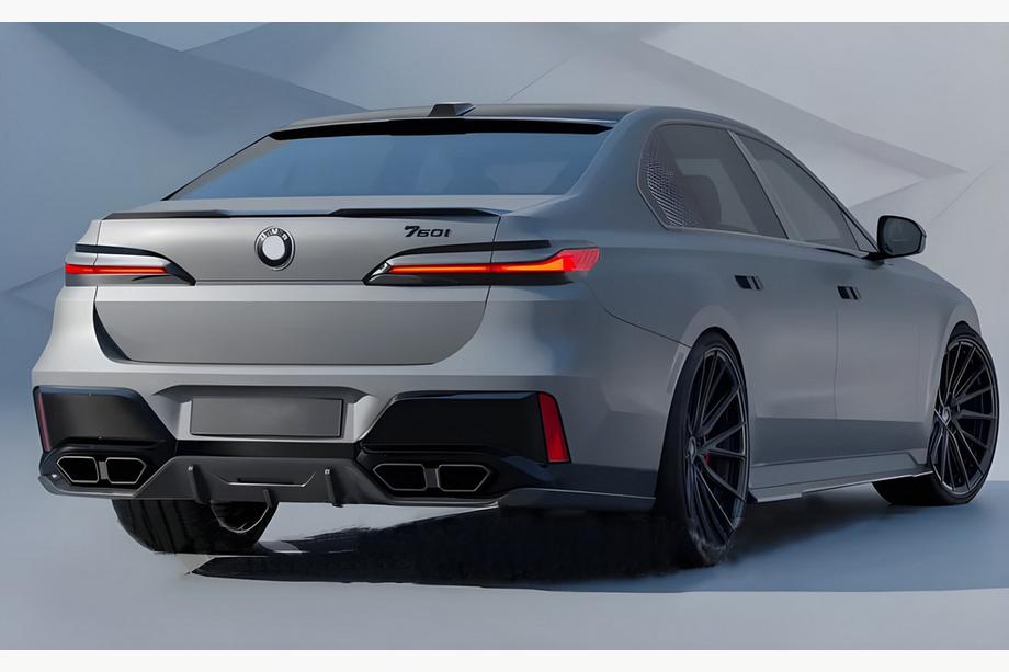 BMW 7 Series G70/G71 2022- Heckscheibenblende (Spoiler) Image