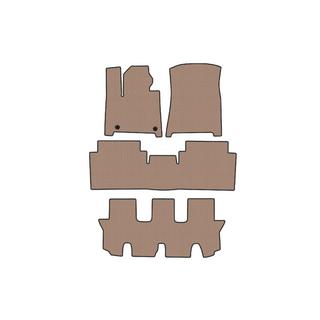 Gummimatten Carsuit (3 Reihen, Beige) Hyundai Santa Fe 5 2023- Foto 1