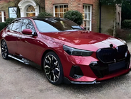 BMW 5/i5 Series G60/G60E/G61 2023- Frontstoßstangenlippe Lip Gloss Schwarz (für M-Sport) Foto 1