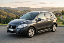 Suzuki SX4 S-Cross 2013-2016 Trittbretter Allmond Black (2 Stk., Aluminium) Foto 1