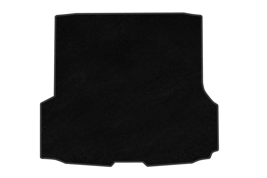 BMW 4 Series F32/F33/F36 2012-2020 Textile Kofferraummatte Premium (Für F36, schwarz) Image