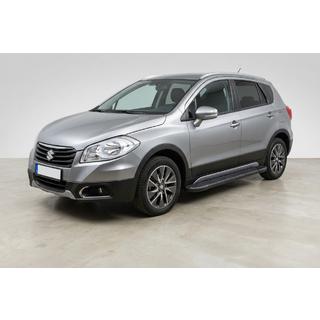 Seitenschweller Bosphorus Black (2 Stk., Aluminium) Suzuki SX4 S-Cross 2013-2016 Foto 1