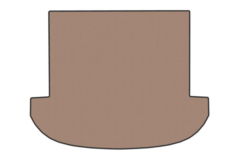Hyundai Santa Fe 4 2018-2023 Gummimatte für Kofferraum (Beige) Image