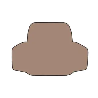 Gummimatte für Kofferraum (Beige)