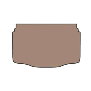 Gummimatte für Kofferraum (Beige)