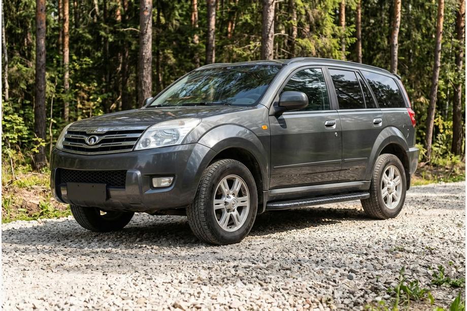 GreatWall Haval/Hover H3 2005-2013 Seitenschweller Bosphorus Black (2 Stk., Aluminium) Image
