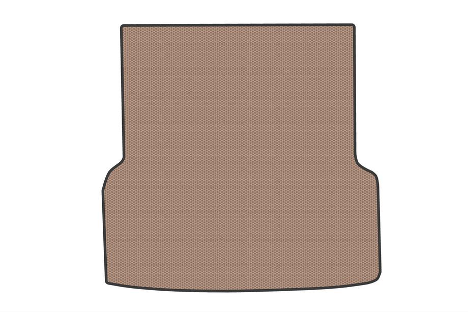 Mercedes EQS 2021- Gummimatte für Kofferraum (Beige) Image