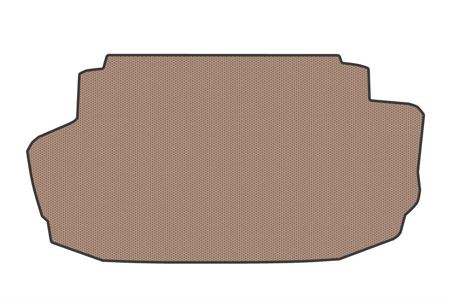 Mercedes S-class W220 1998-2005 Gummimatte für Kofferraum (Long, Beige) Foto 1