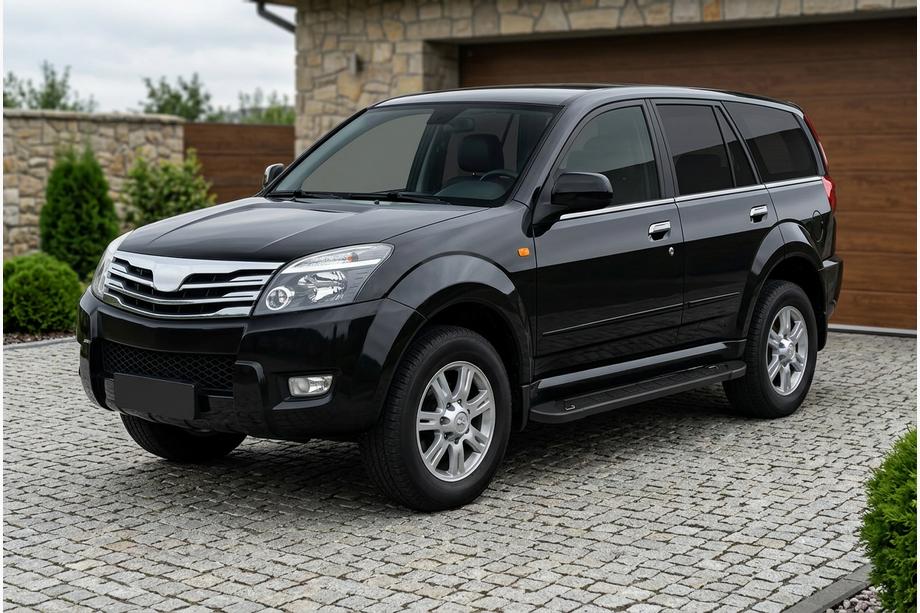 GreatWall Haval/Hover H3 2005-2013 Seitenschweller RedLine Black (2 Stk., Aluminium) Image