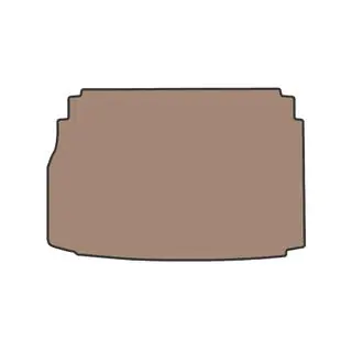 Gummimatte für Kofferraum (Benzin, beige)