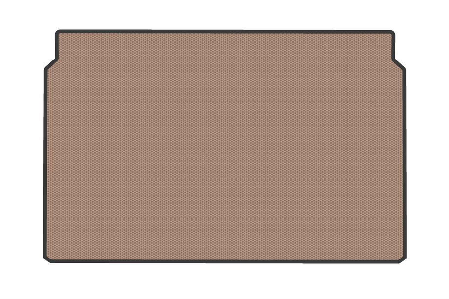 Peugeot 208 2019- Gummimatte für Kofferraum (Elektro, beige) Image
