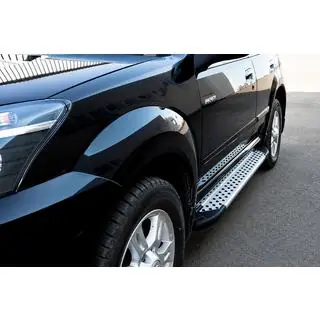 Trittbretter Allmond Grey (2 Stk., Aluminium)