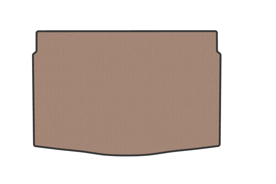 Seat Ibiza 2017- Gummimatte für Kofferraum V1 (Beige) Image