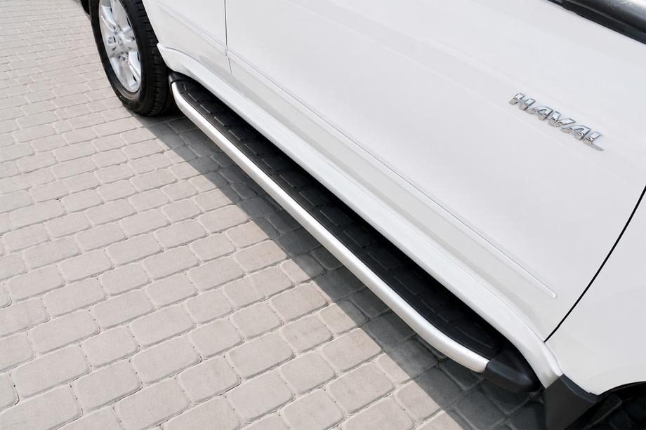 GreatWall Haval/Hover H3 2005-2013 Seitenschweller Fullmond (2 Stk., Aluminium) Foto 2