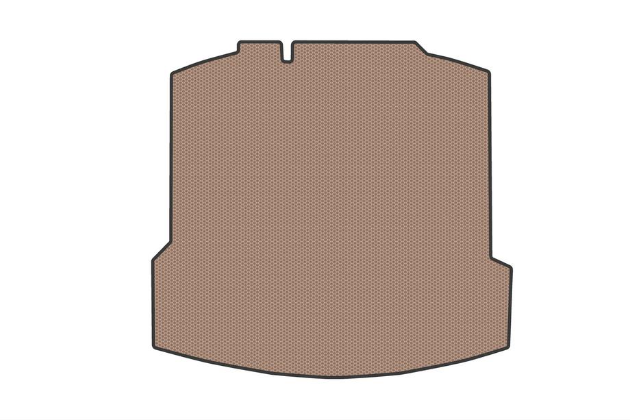 Seat Toledo 2012-2019 Gummimatte für Kofferraum (Beige) Foto 1