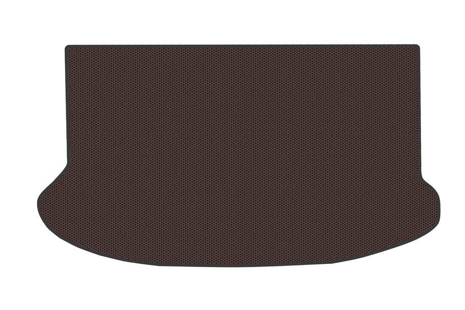 Hyundai IX-20 2010-2019 Gummimatte für Kofferraum (Braun) Image