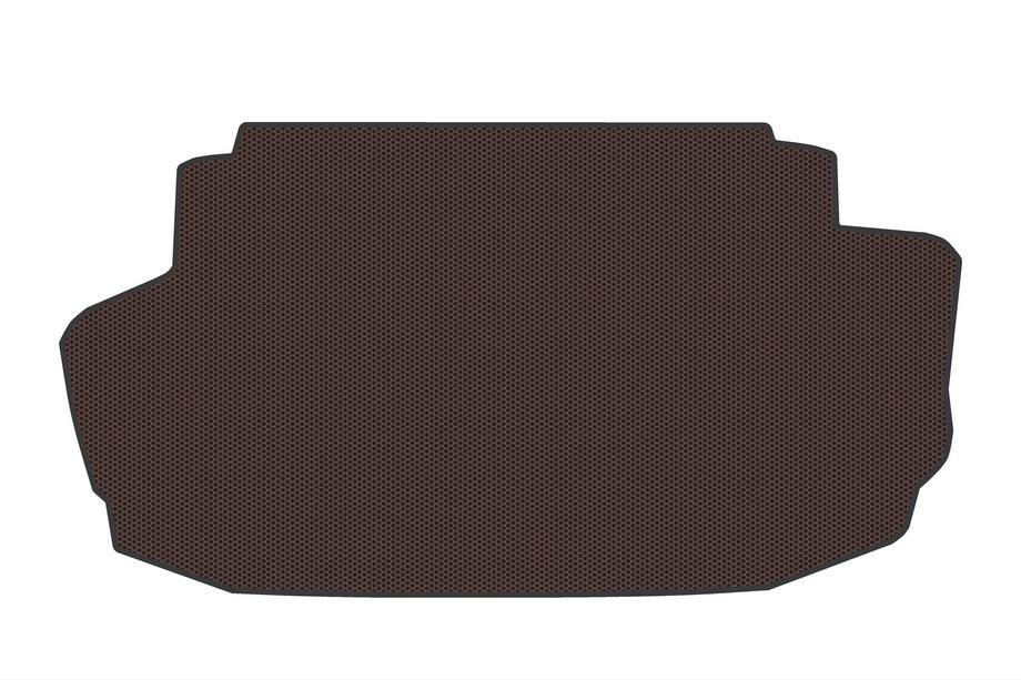 Mercedes S-class W220 1998-2005 Gummi-Kofferraummatte (Long, Braun) Image