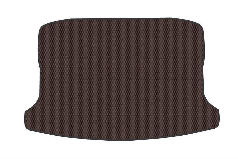 Volkswagen Taos/Tharu 2018–2024 Gummimatte für Kofferraum (Braun) Image