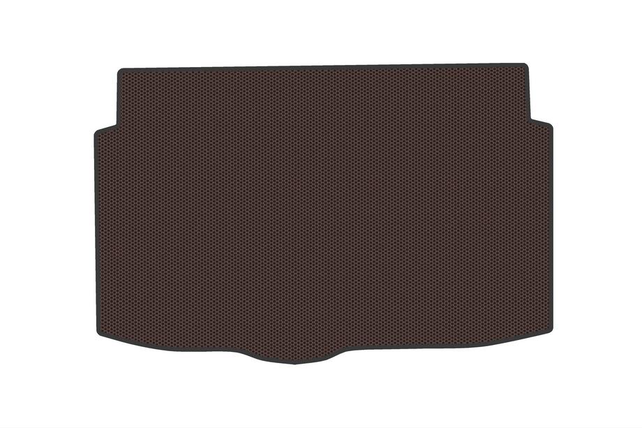 Hyundai I-20 2020- Gummimatte für Kofferraum V2 (Braun) Image