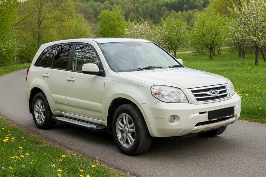 Chery Tiggo 3 2005- Seitenschweller Allmond (2 Stk., Aluminium) Image