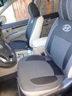 Hyundai Santa Fe 2 2006-2012 Autositzbezüge (Kunstleder↗Stoff, Premium) Foto 9