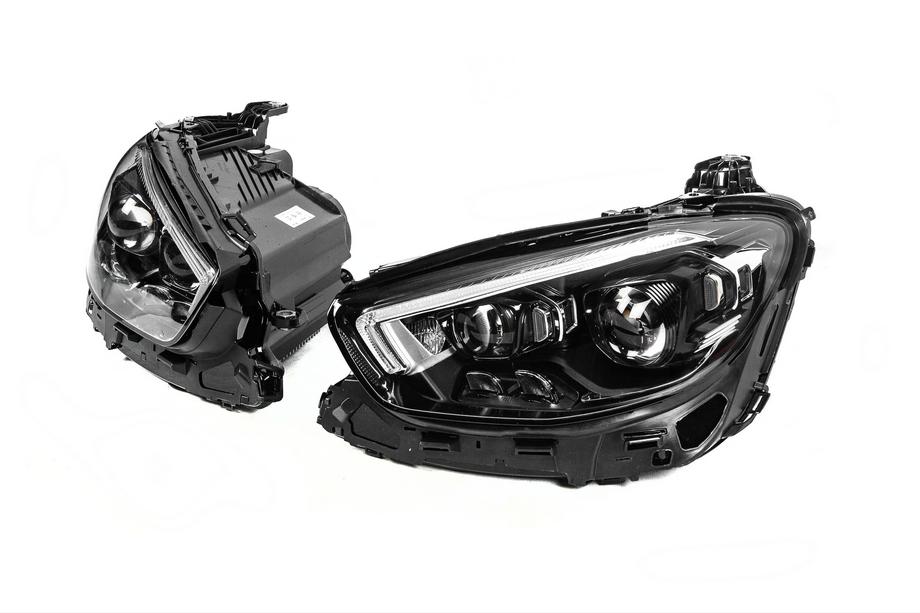 Mercedes E-class W213 2016-2023 Vordere OEM Scheinwerfer 2020-2023 (2 Stk, LED) Foto 3