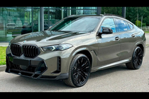 BMW X6 G06 2019–2027 Frontstoßstangenlippe Lip LRT (für M-Sport 2023+, Carbon) Foto 4