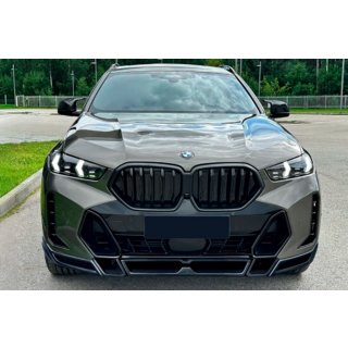 Frontstoßstangenlippe Lip LRT (für M-Sport 2023+, Carbon) BMW X6 G06 2019–2027 Foto 2