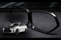 BMW X6 G06 2019–2027 LRT Kühlergrill-Einfassung (2023+, Carbon) Foto 2