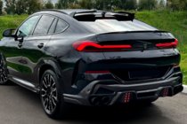BMW X6 G06 2019–2027 Heckdiffusor mit Endrohren LRT (für M-Sport 2023+, Carbon) Foto 2