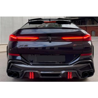 Heckdiffusor mit Endrohren LRT (für M-Sport 2023+, Carbon) Foto 1