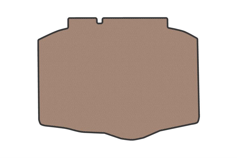 Seat Ibiza 2017- Gummimatte für Kofferraum V2 (Beige) Image