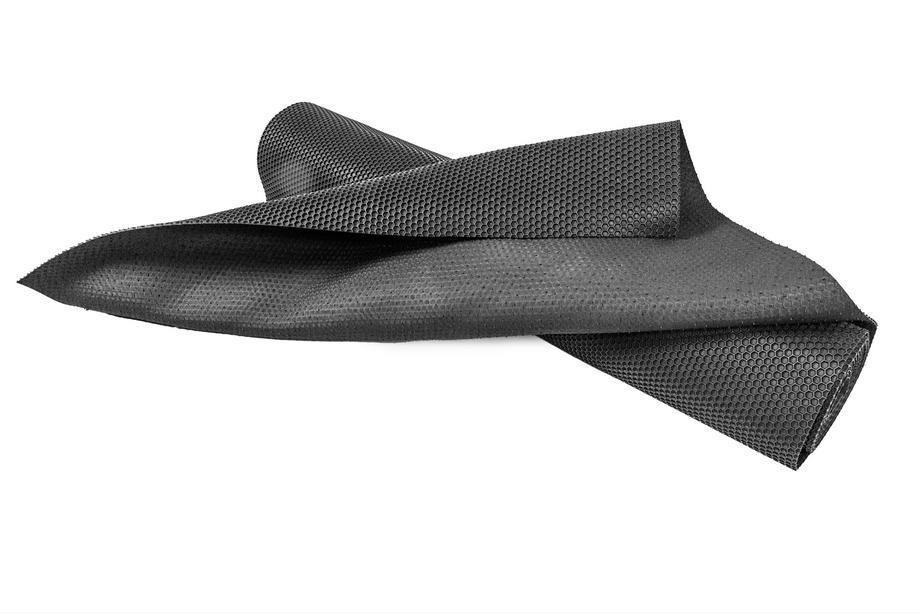 Gummimatte 120x100 (Wabenmuster, schwarz) Foto 9