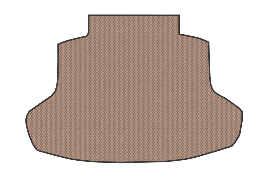Honda Civic Sedan 2021- Gummimatte für Kofferraum V2 (Beige) Image