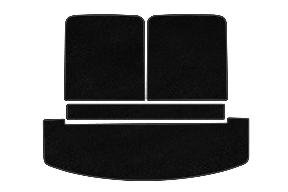 Hyundai Santa Fe 5 2023- Kofferraummatte Textil Premium V2 (Schwarz) Image