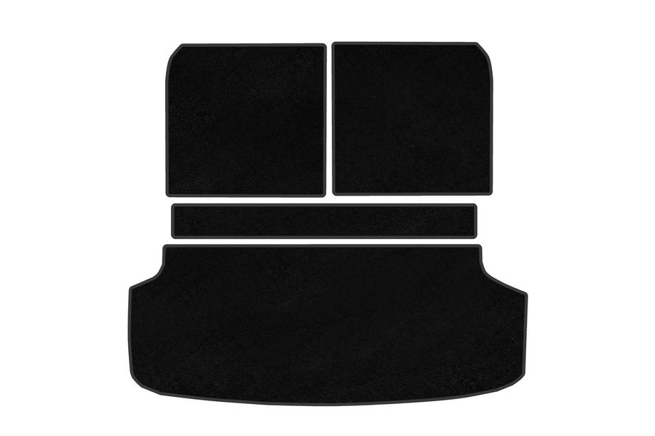 KIA EV9 Kofferraummatte Textil Premium V2 (Schwarz) Image