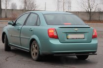 Chevrolet Lacetti 2003-2024 Heckschutz AK002 Schwarz (42mm, Edelstahl) Foto 4