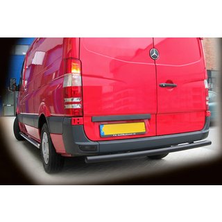Heckschutz AK002 Schwarz (Edelstahl) Mercedes Sprinter W906 2006–2018 Foto 1