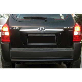 Heckbügel AK002 Schwarz (Edelstahl) Hyundai Tucson JM 2004- Foto 1