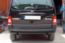 Citroen Berlingo 1996-2008 Heckschutz Black (Edelstahl) Foto 1