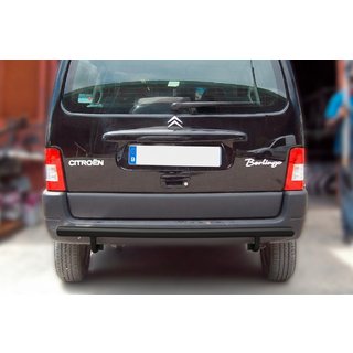 Heckschutz Black (Edelstahl) Citroen Berlingo 1996-2008 Foto 1
