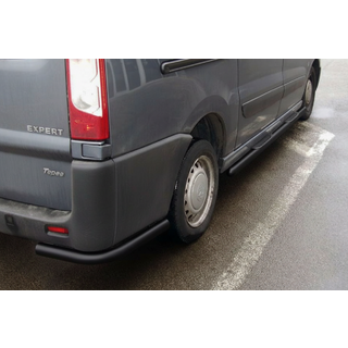 Hintere Eckschutzrohre Black (2 Stk., Edelstahl) Citroen Jumpy 2007–2017 Foto 1